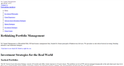 Desktop Screenshot of m1capitalmanagement.com